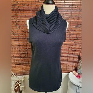 Carolyn Taylor Black Knit Top